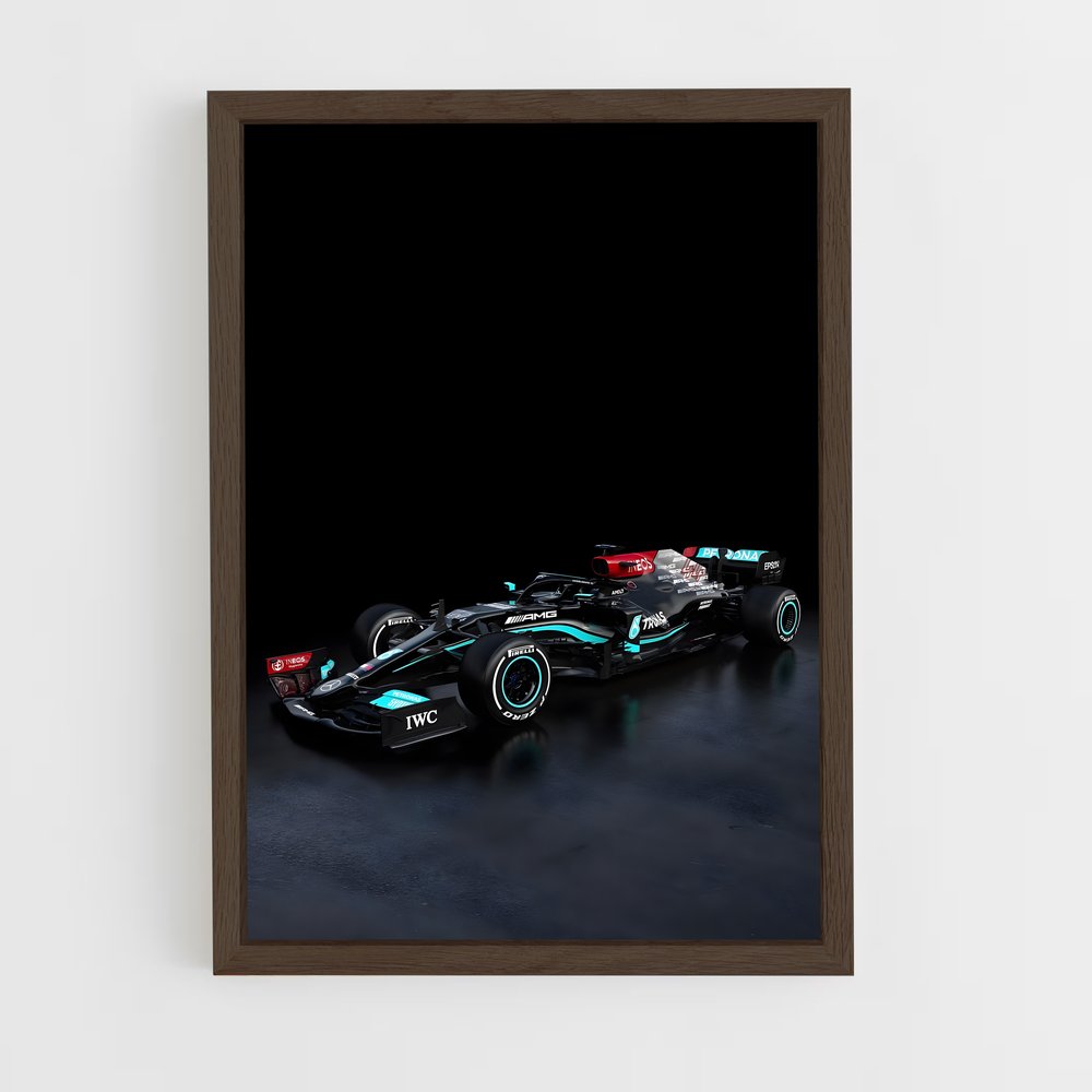 Poster Mercedes W12 Racing Dream – affiche Voitures de Formule 1 (vue 5)